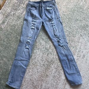 Express jeans.. size 10r.. distressed jeans